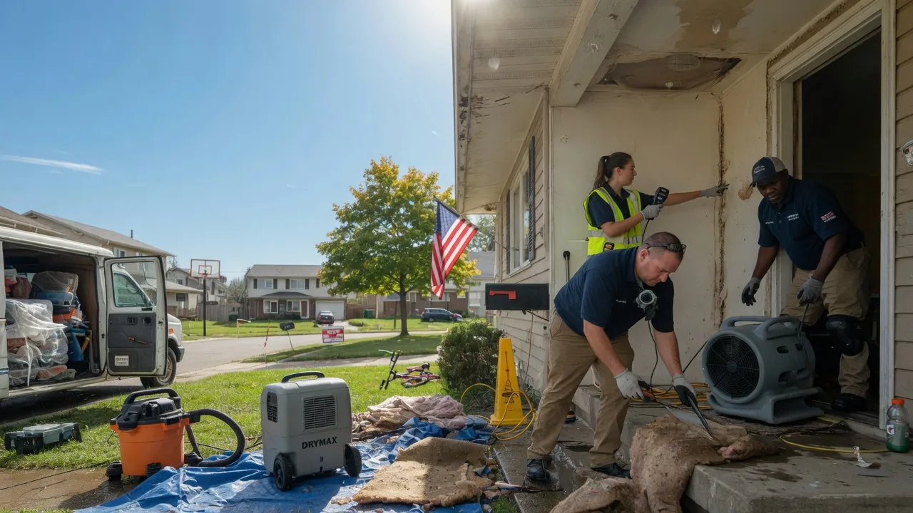 Water Damage Restoration in Lucernemines, PA near me
